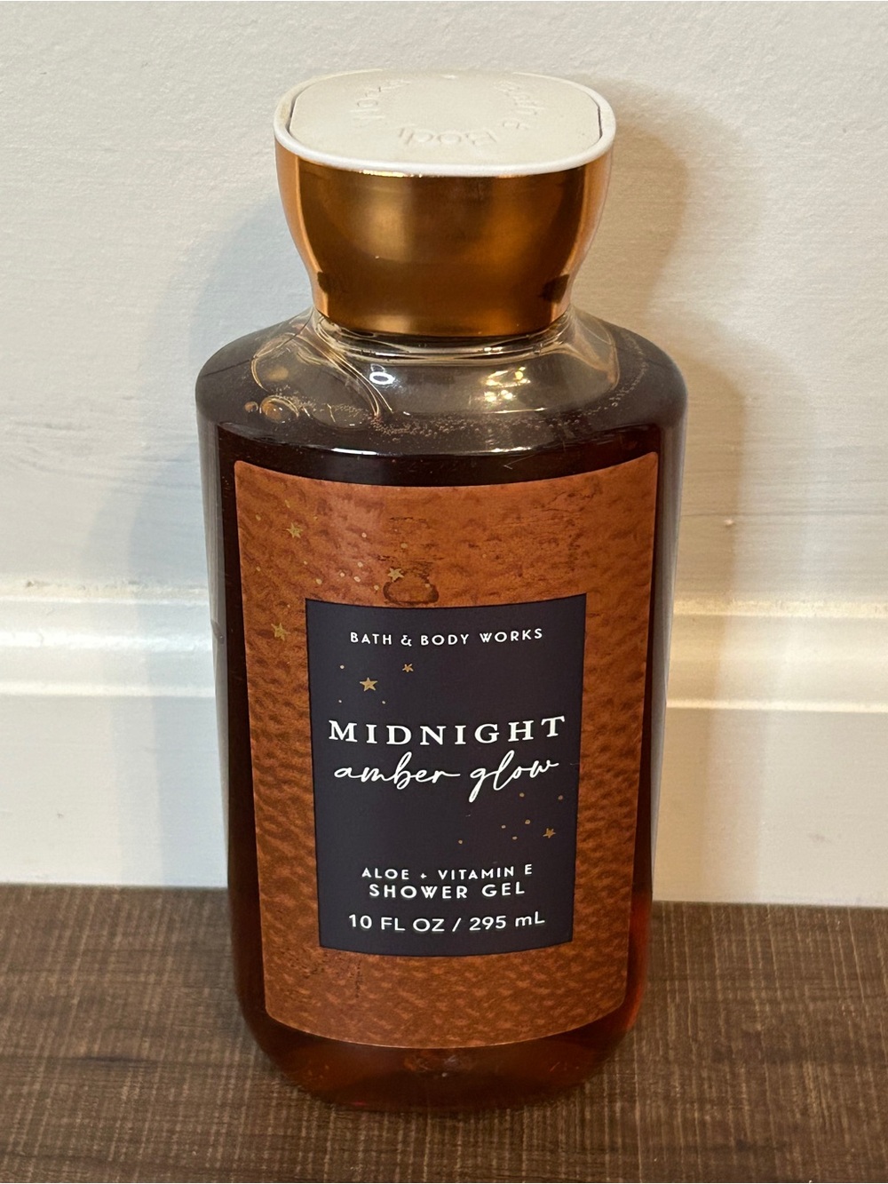 Bath and & Body Works Midnight Amber Glow Shower Gel 10 oz. Discontinued Rare
